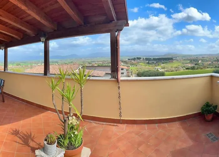 Apartament Attico Belvedere - Metro C E Posto Auto *